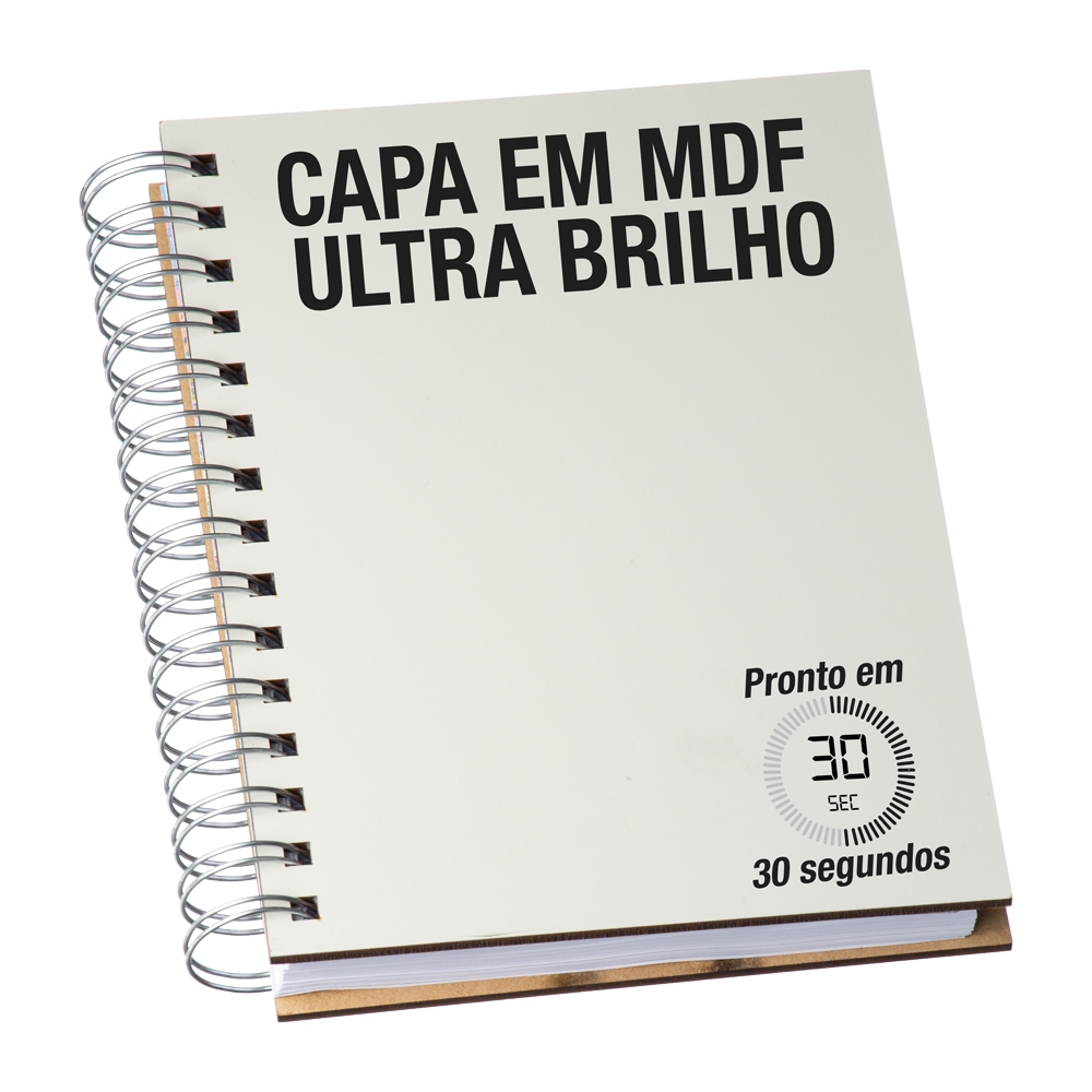 Agenda Permanente Wire-o MDF Sublimática - Imagem 3