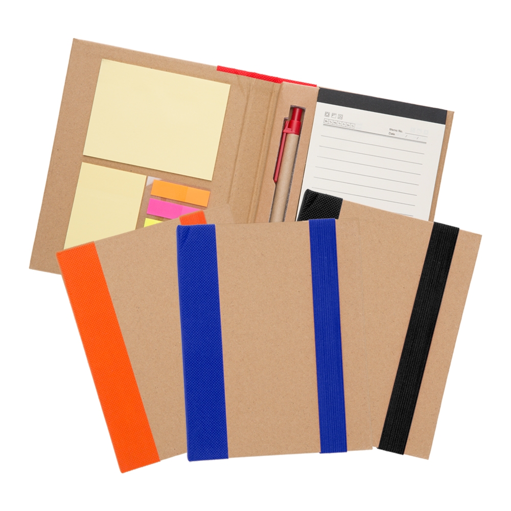 Bloco de Anotação com Autoadesivos e Caneta - Imagem 2