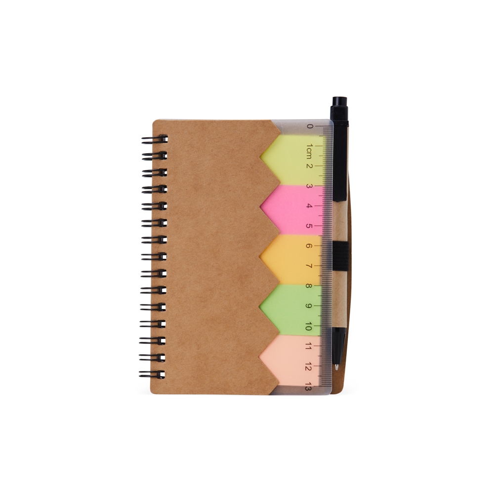 Bloco de Anotações com Autoadesivos e Caneta - Imagem 3