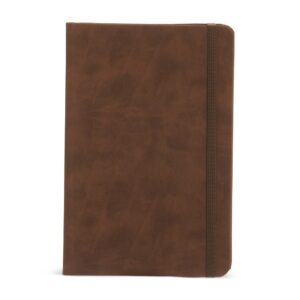 Caderneta Couro Sintético