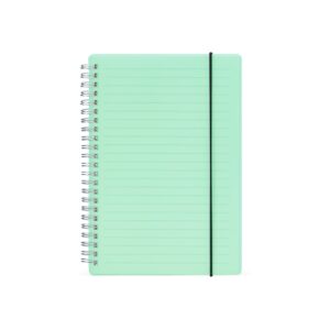 Caderno A5 Plástico