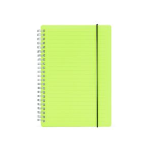 Caderno A5 Plástico