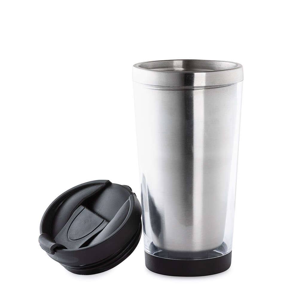 Caneca Inox 500ml Porta Foto - Imagem 2