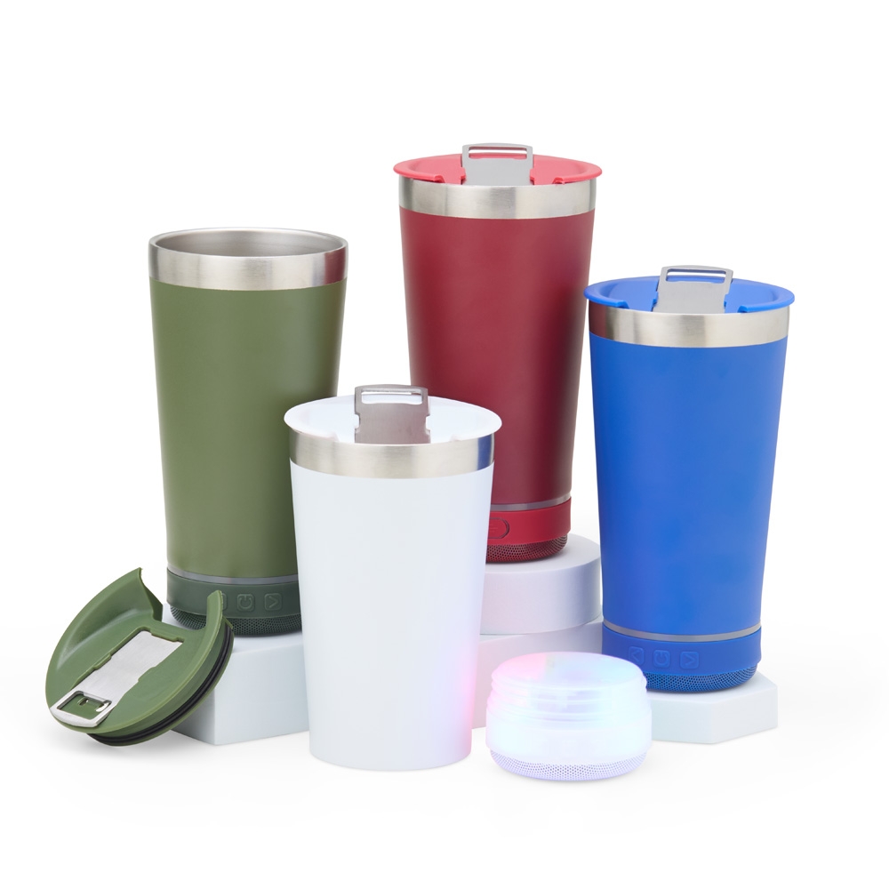 Copo Térmico 400ml com Caixa de Som - Imagem 2