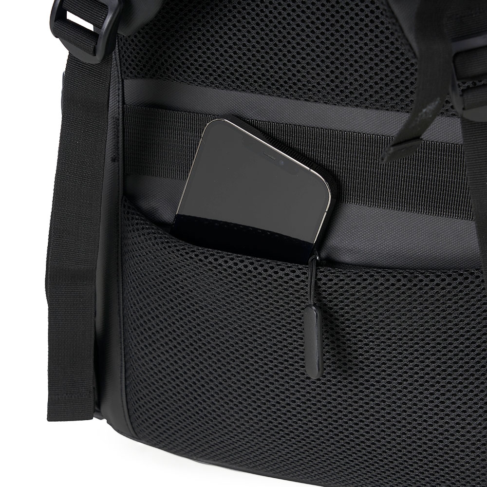 Mochila Couro Sintético USB 20 Litros - Imagem 8