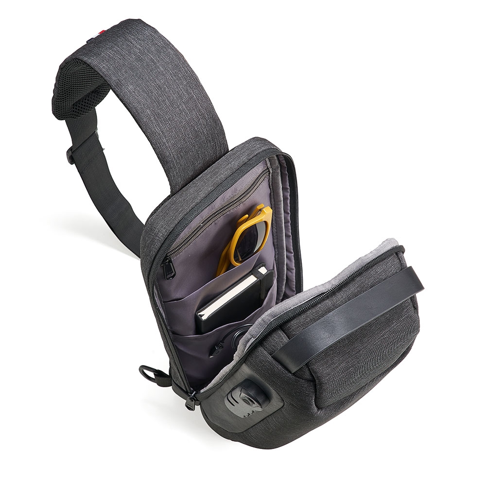 Mochila de Ombro USB Anti-Furto - Imagem 3